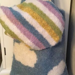 Free People NWT Cloud Tote with Scarf - Great Gift